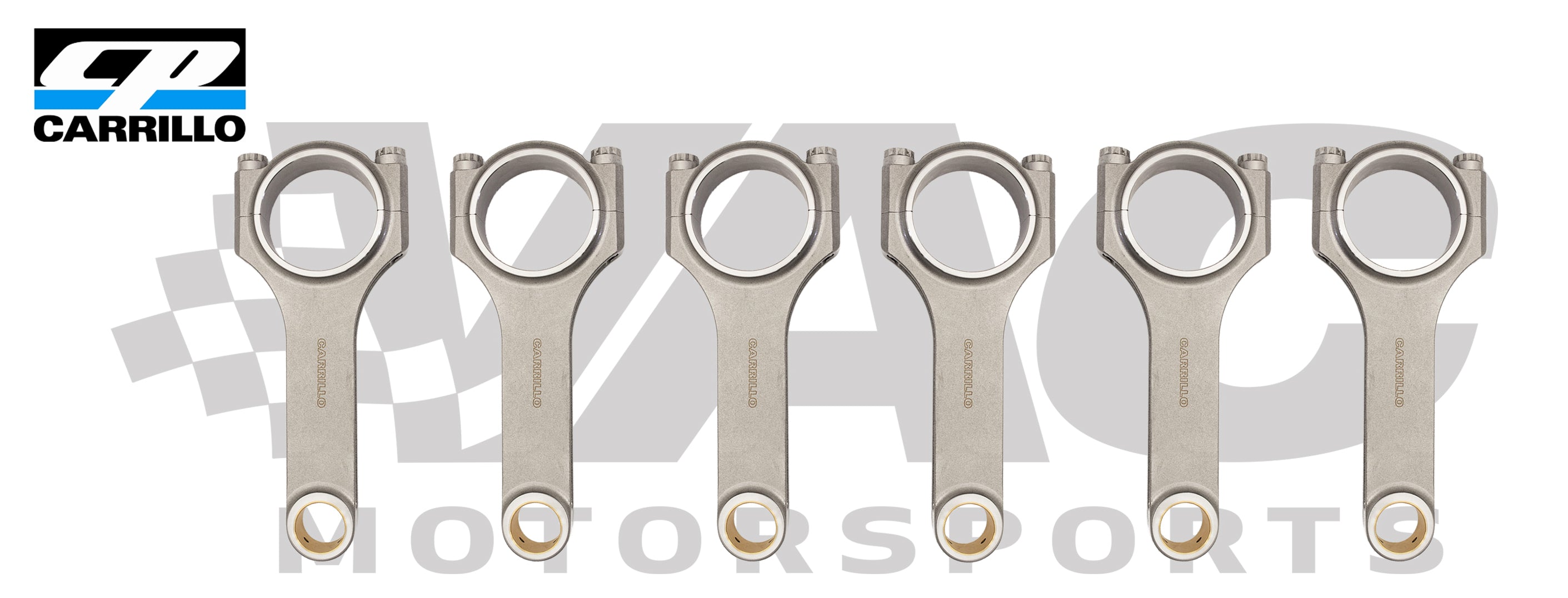 Carrillo BMW N55 Pro-H 3/8 WMC Bolt Connecting Rods - Set of 6