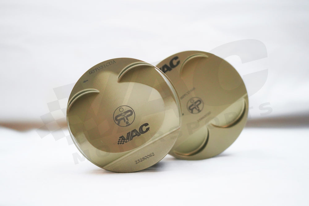 ITALIANRP forged piston set, S55/ N55, 84MM BORE, 10.2 CR. GOLD LINE