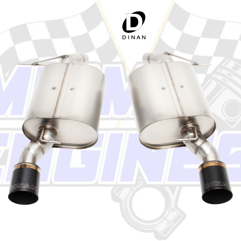 Dinan Free Flow Performance Exhaust System for BMW E90 335i Sedan (4-Door)