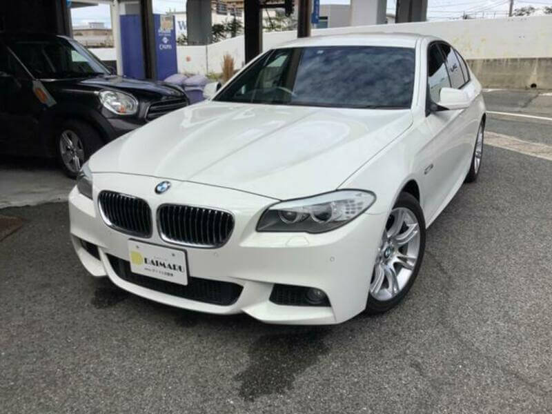 white bmw