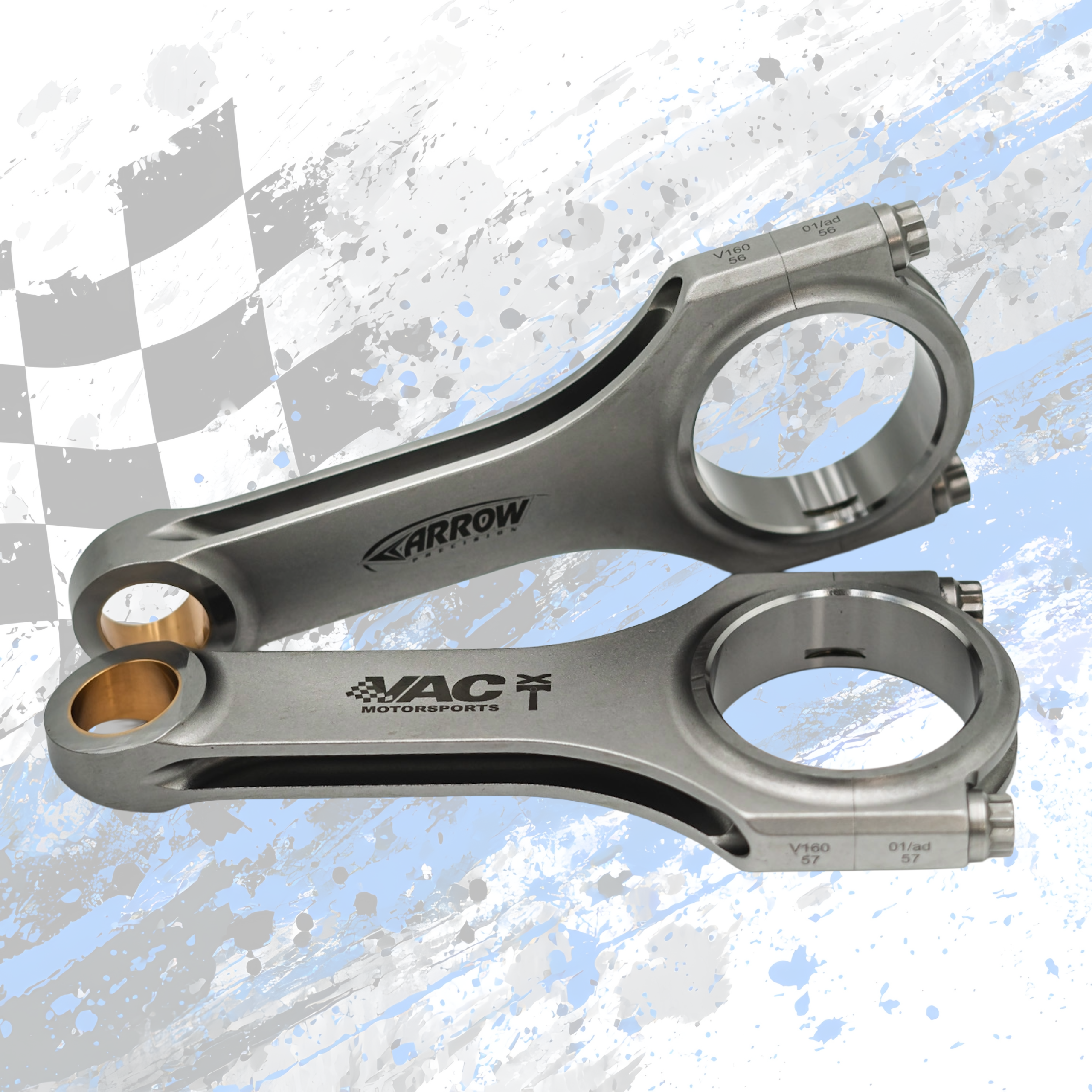 VAC Motorsports XTREME Forged Connecting Rods By Arrow, BMW S68