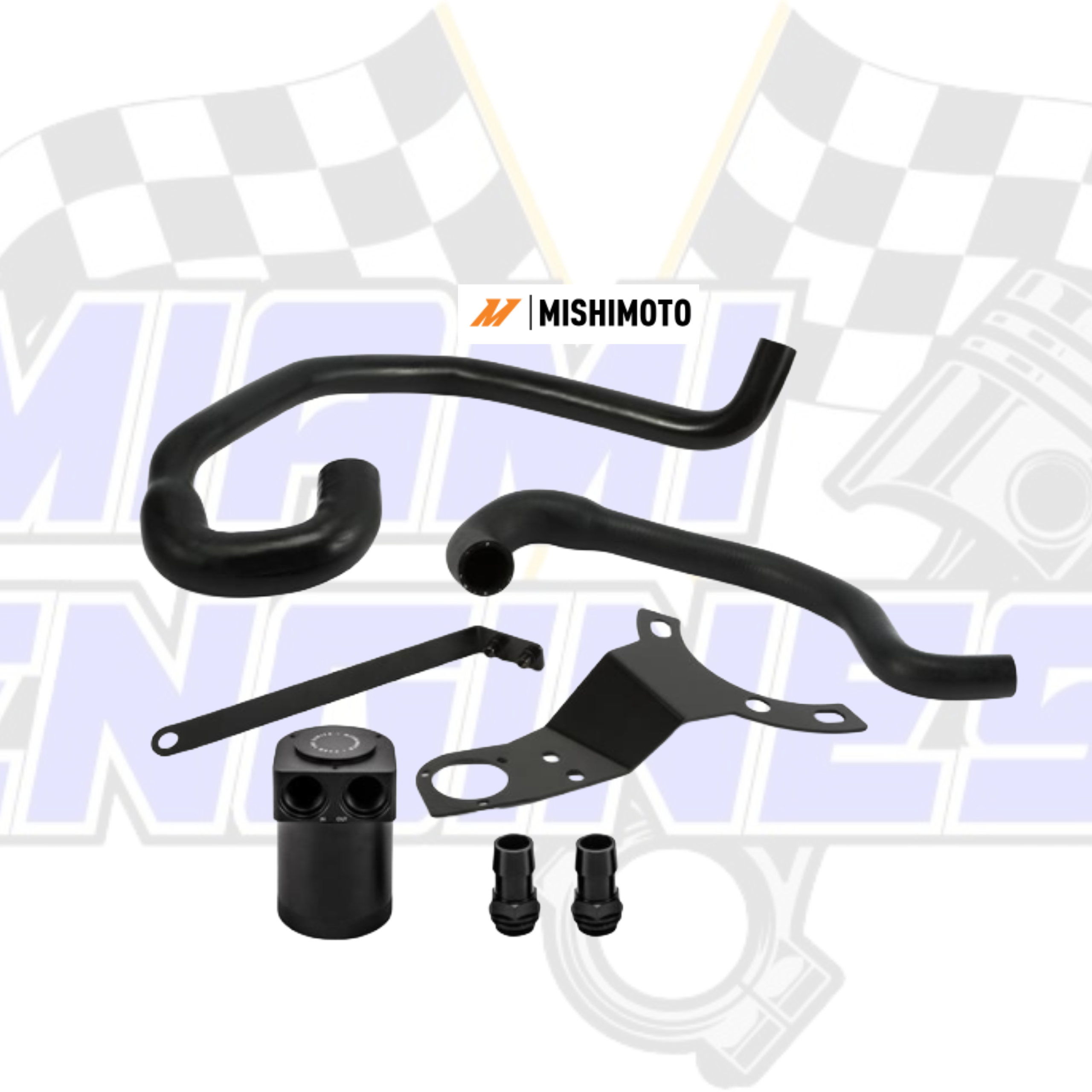 Mishimoto Baffled Oil Catch Can Kit (CCV Side) for BMW N20/N26