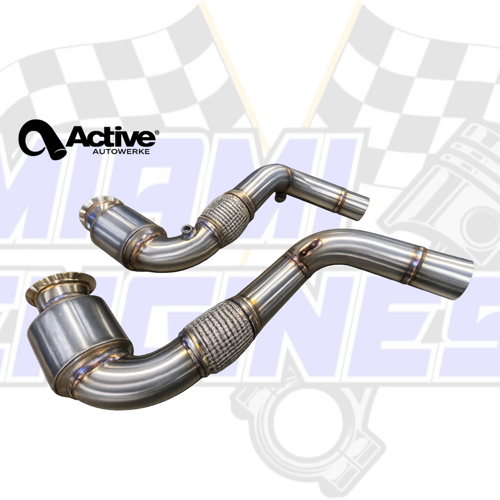 Active Autowerke Catted Downpipes for BMW S55