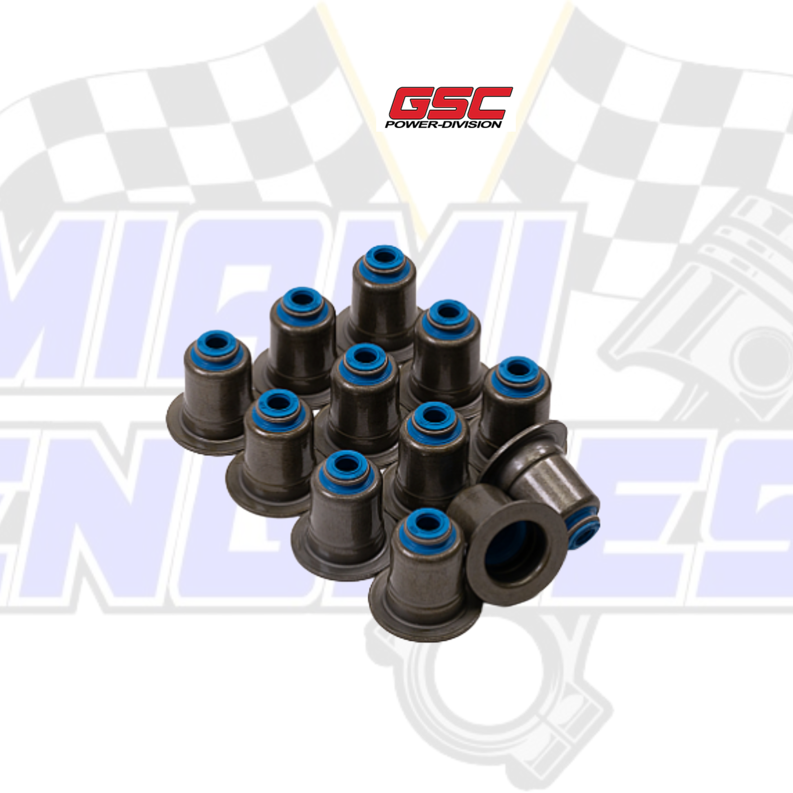 GSC Power-Division Viton Intake Valve Stem Seals for Toyota and BMW B58 Platforms