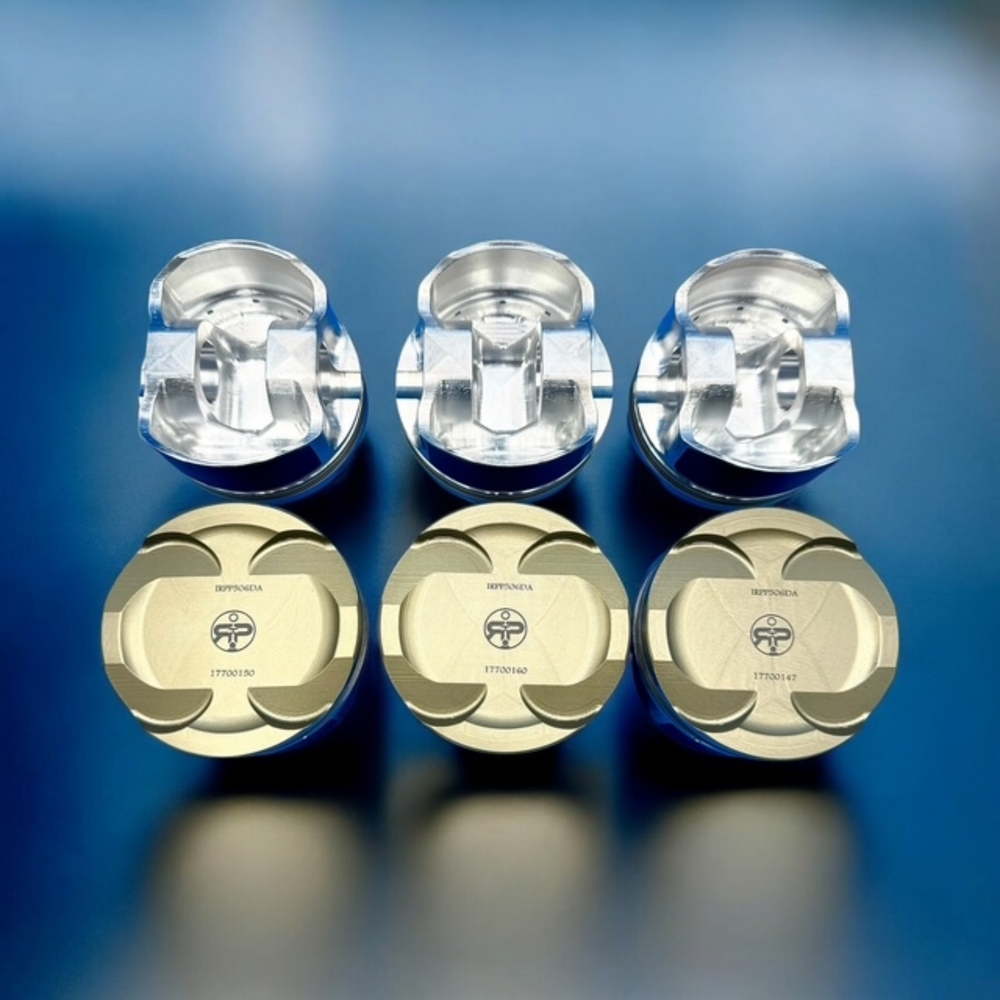 ITALIANRP forged piston set, S55/ N55, 84MM BORE, 10.2 CR.  GOLD LINE