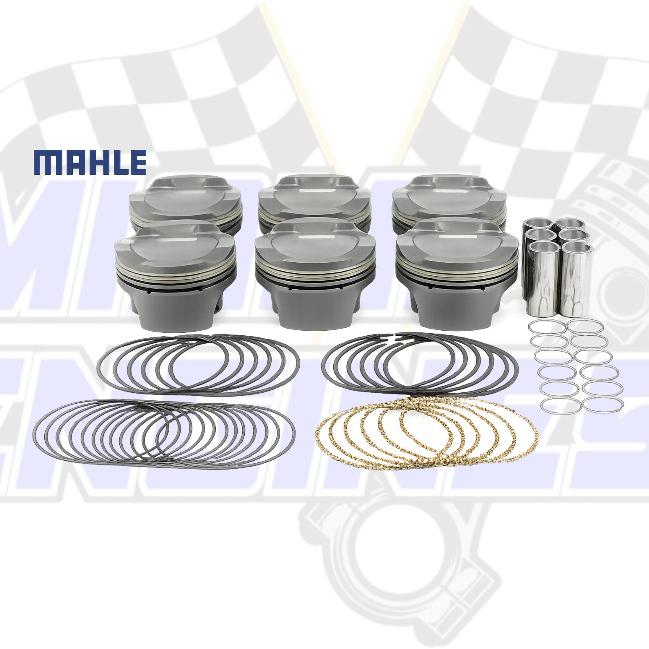 Mahle PowerPak Piston Set for BMW N54 | 335i, 135i & 1M Coupe