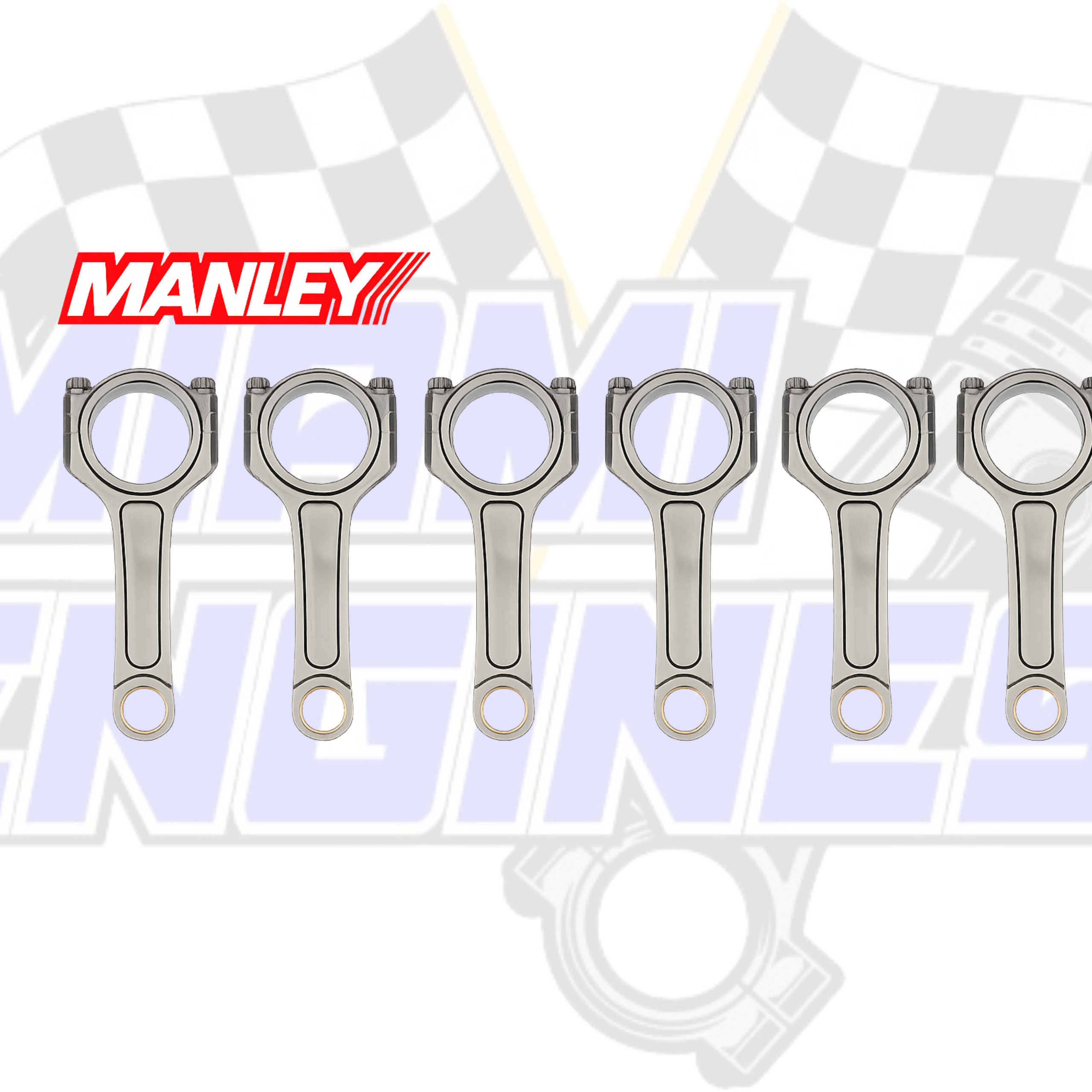 Manley Turbo Tuff Connecting Rods for BMW N54 Engine