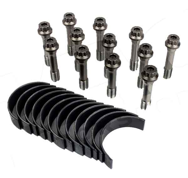 High Performance Calico Coated Rod Bearing Kit, BMW N54/N55/S55 Miami